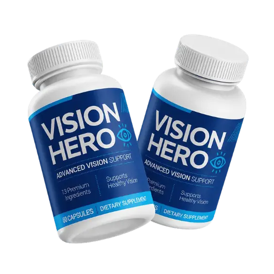 Vision Hero supplement bottle